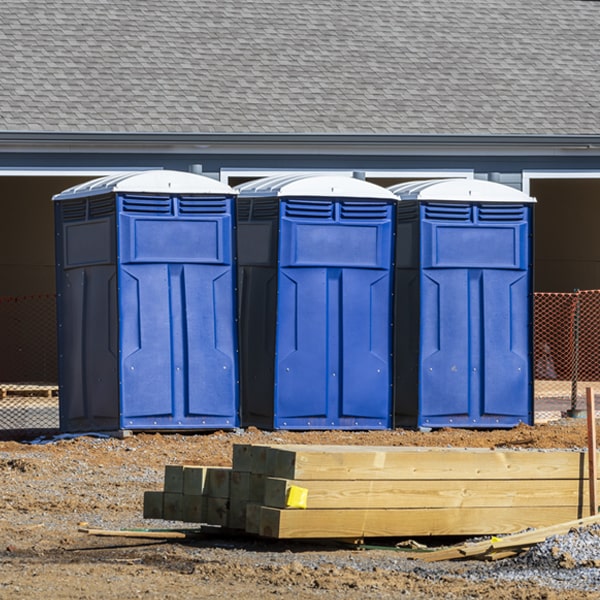 are there any restrictions on what items can be disposed of in the portable restrooms in Bridgeview Illinois